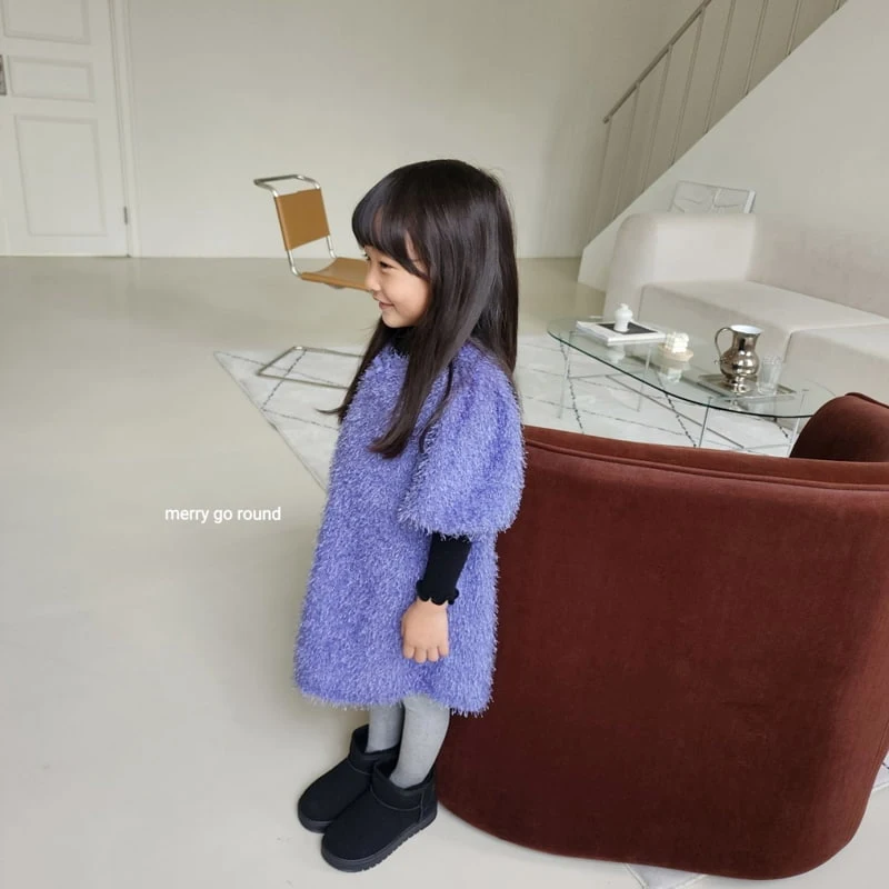 Merry Go Round - Korean Children Fashion - #discoveringself - Winter Soft Mini One-piece - 9