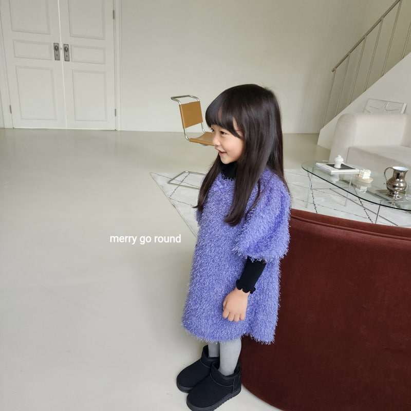 Merry Go Round - Korean Children Fashion - #fashionkids - Winter Soft Mini One-piece - 10