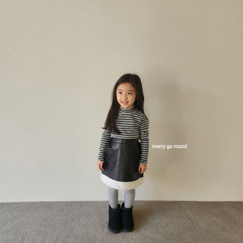 Merry Go Round - Korean Children Fashion - #littlefashionista - Mustang Skirt - 11