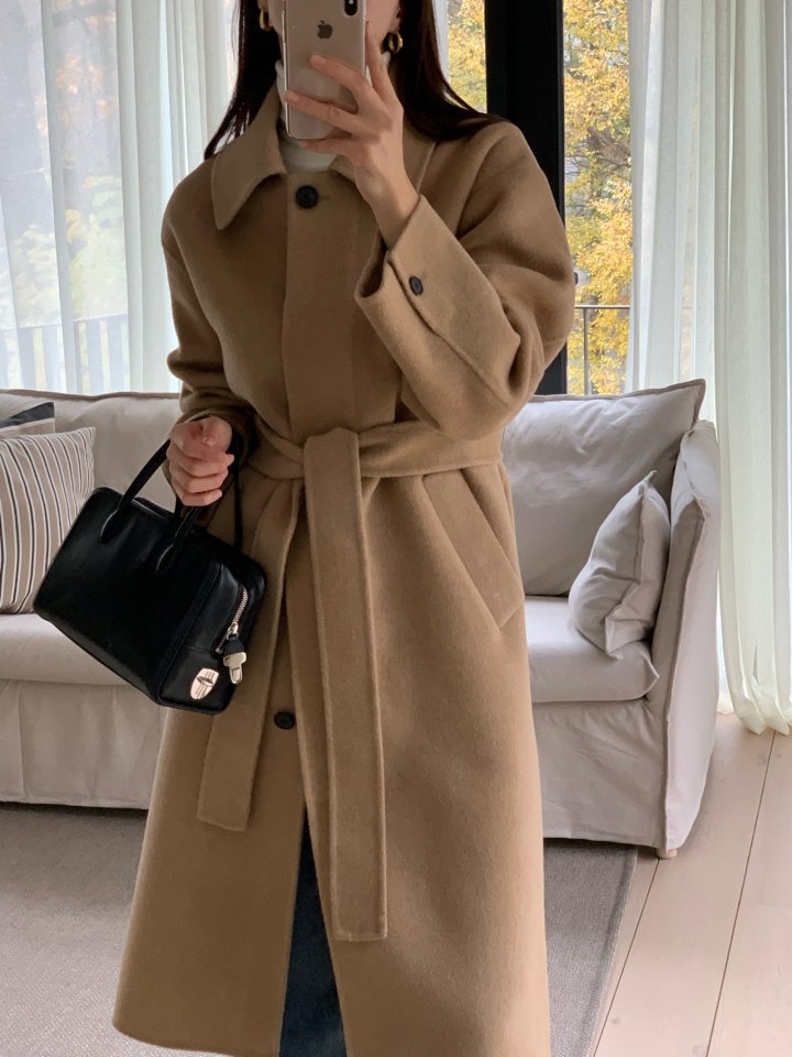 Merry pn - Korean Women Fashion - #momslook - Soft Cashmere Handmade Coat - 3