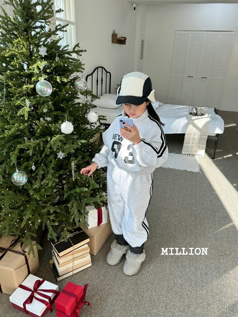 Million Dollar Baby - Korean Children Fashion - #Kfashion4kids - Two Line Tape Pants - 8