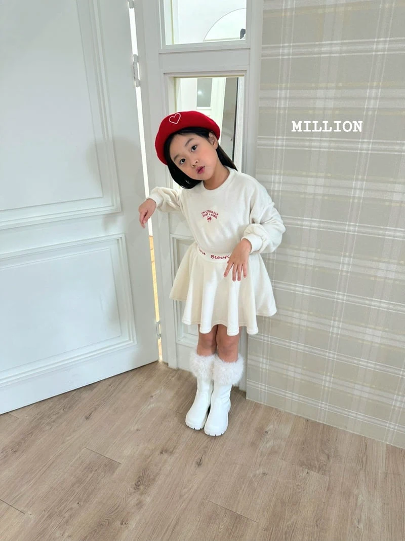 Million Dollar Baby - Korean Children Fashion - #kidzfashiontrend - Berry Sweatshirts - 4