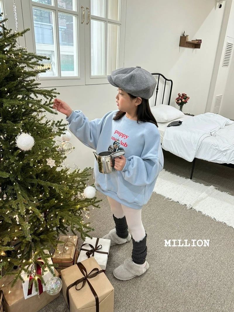 Million Dollar Baby - Korean Children Fashion - #childofig - Puppy Sweatshirts - 2