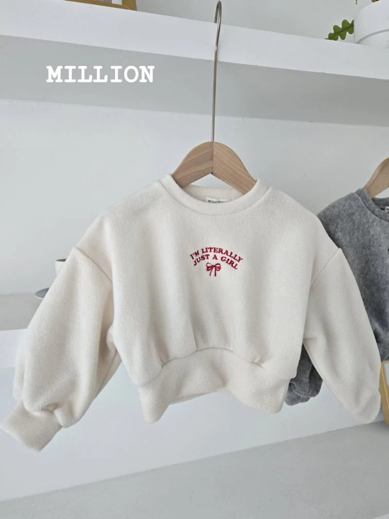 Million Dollar Baby - Korean Children Fashion - #childofig - Berry Sweatshirts - 12