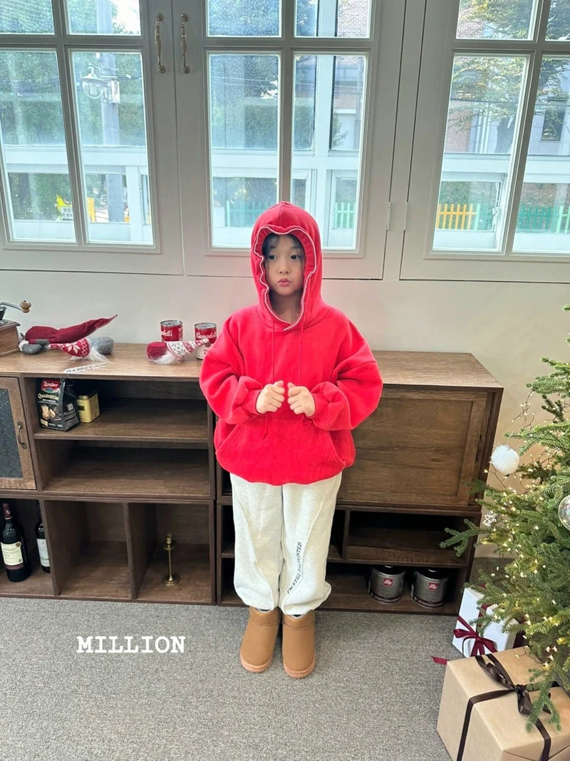 Million Dollar Baby - Korean Children Fashion - #discoveringself - Lettering Pintuck Pants - 2