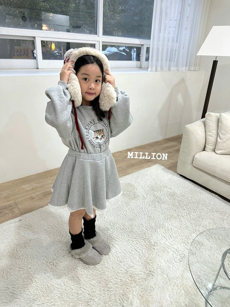 Million Dollar Baby - Korean Children Fashion - #fashionkids - Cat Warrior Sweatshirts - 7