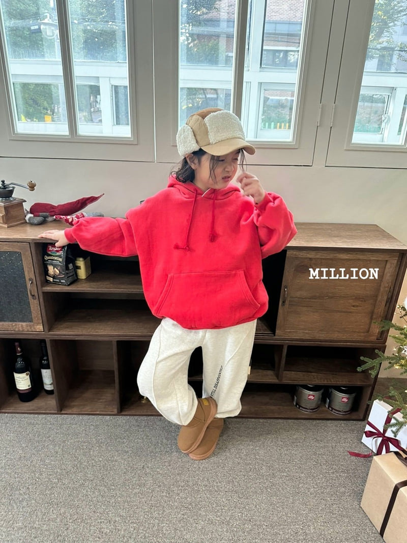 Million Dollar Baby - Korean Children Fashion - #fashionkids - Lettering Pintuck Pants - 3