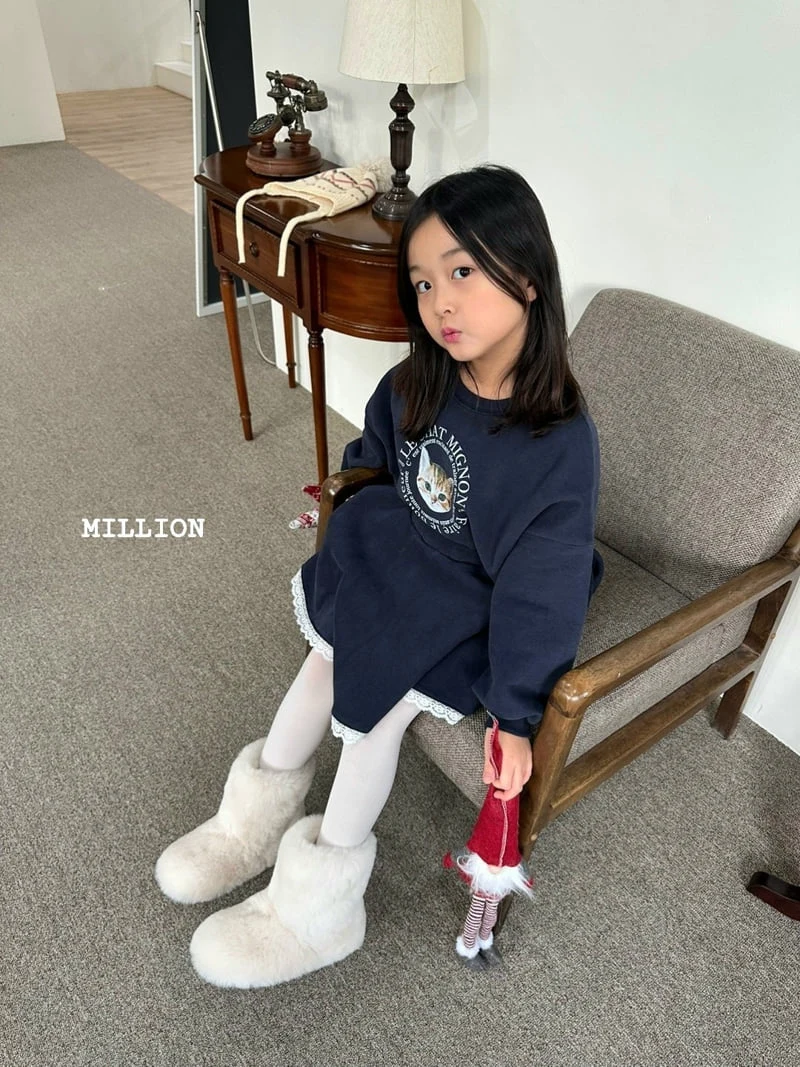 Million Dollar Baby - Korean Children Fashion - #kidzfashiontrend - Cat Warrior Sweatshirts - 10