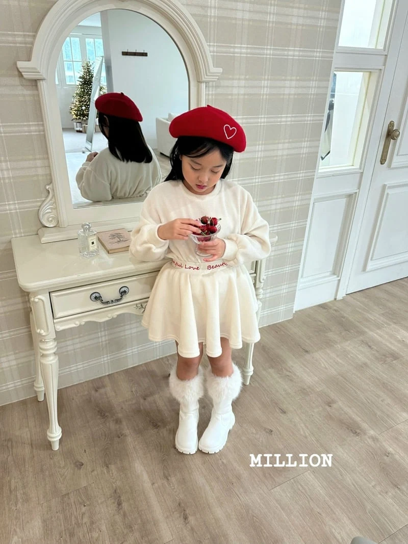 Million Dollar Baby - Korean Children Fashion - #littlefashionista - Berry Sweatshirts - 5