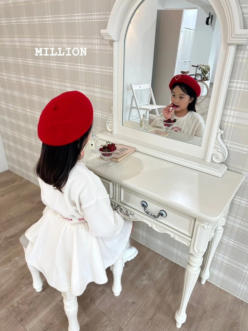 Million Dollar Baby - Korean Children Fashion - #minifashionista - Berry Sweatshirts - 7