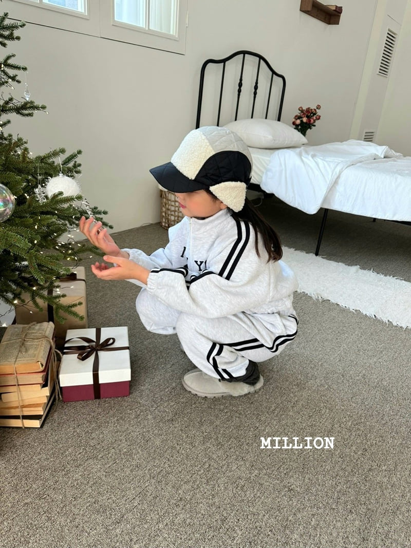 Million Dollar Baby - Korean Children Fashion - #prettylittlegirls - Two Line Tape Pants - 12