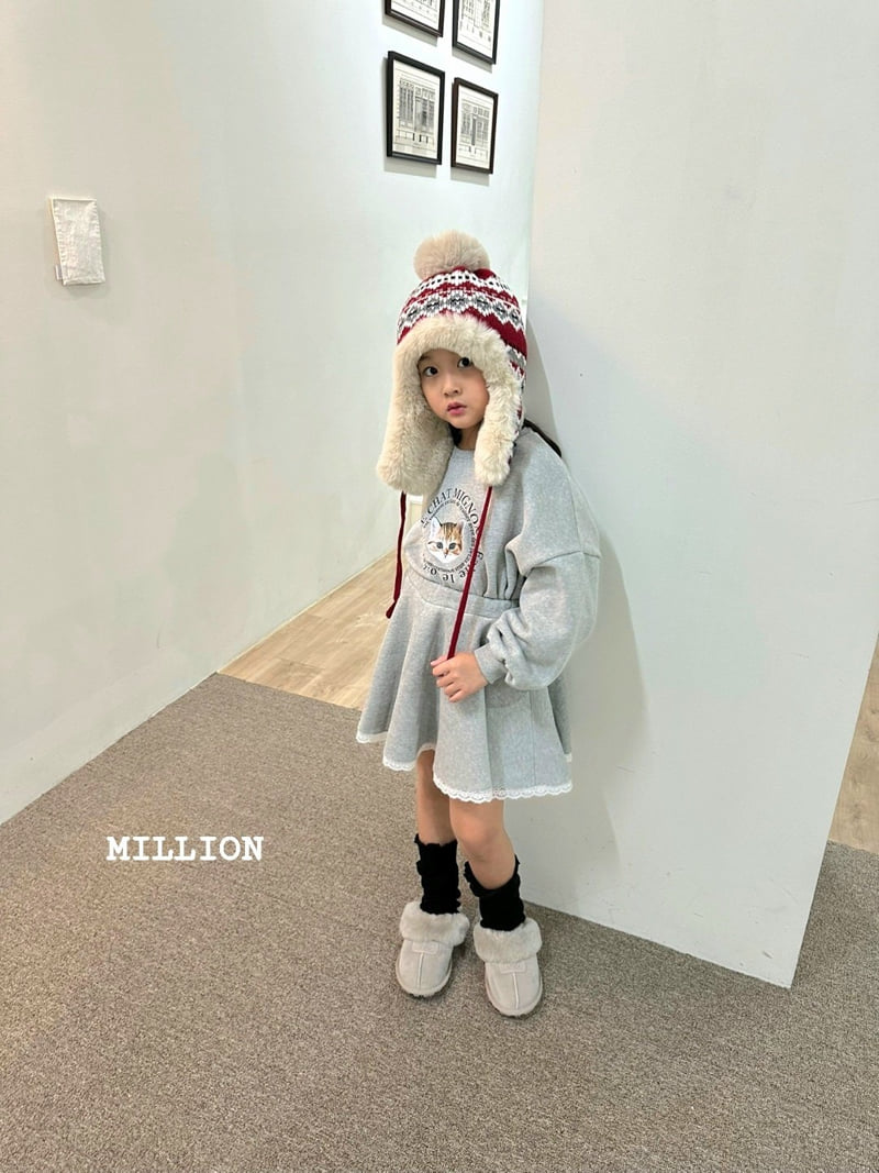 Million Dollar Baby - Korean Children Fashion - #stylishchildhood - Cat Warrior Sweatshirts - 2