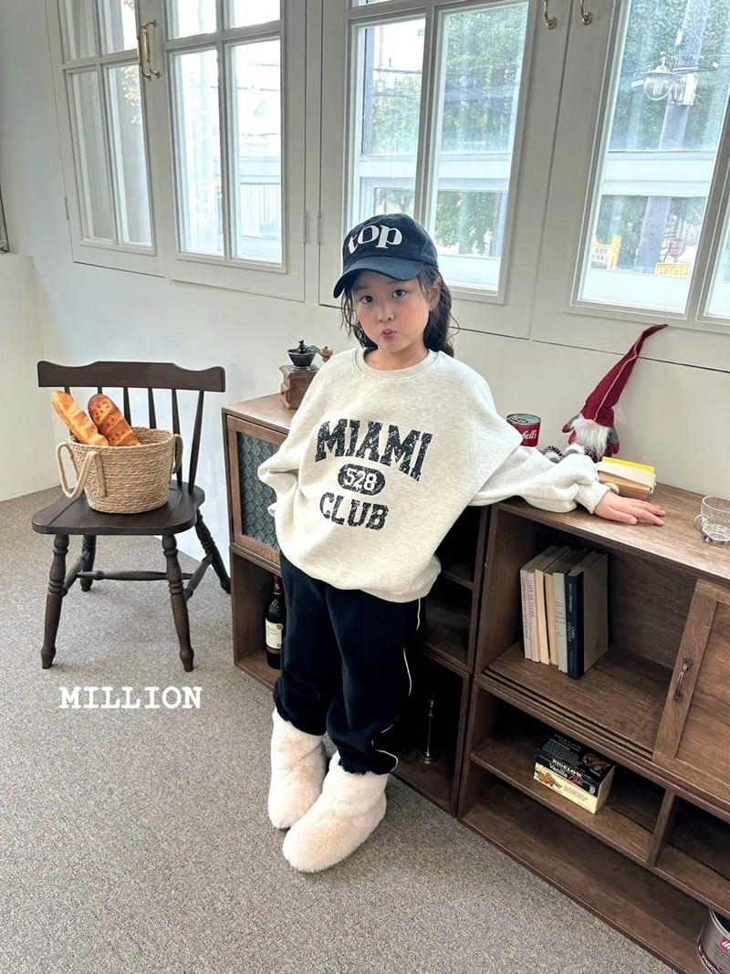 Million Dollar Baby - Korean Children Fashion - #stylishchildhood - Miami Sweatshirts - 12