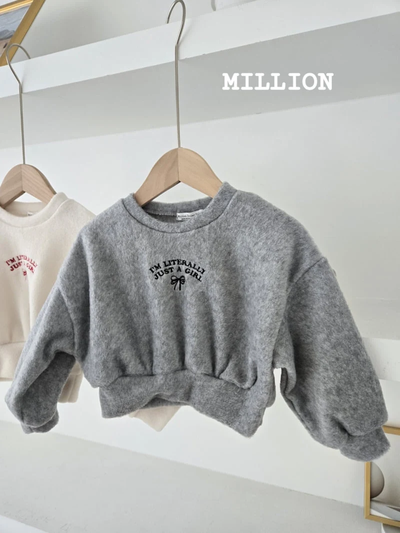 Million Dollar Baby - Korean Children Fashion - #stylishchildhood - Berry Sweatshirts - 11