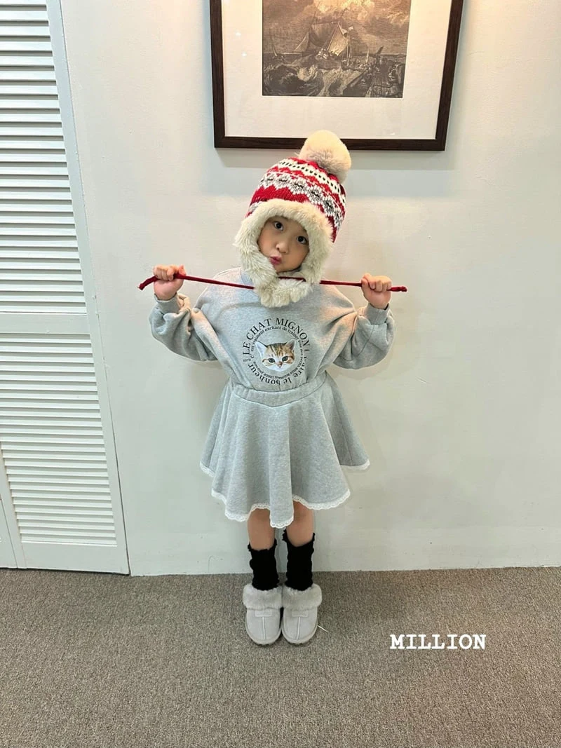 Million Dollar Baby - Korean Children Fashion - #toddlerclothing - Cat Warrior Sweatshirts