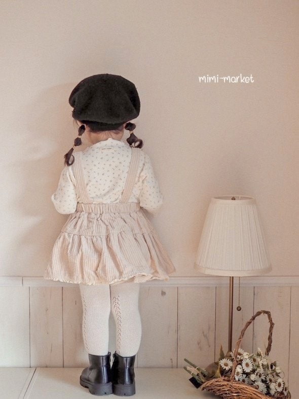 Mimi Market - Korean Baby Fashion - #babyboutique - Bebe Suspenders Skirt - 11