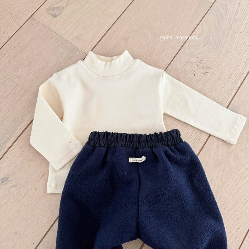 Mimi Market - Korean Baby Fashion - #babyboutiqueclothing - Peach Turtleneck - 3