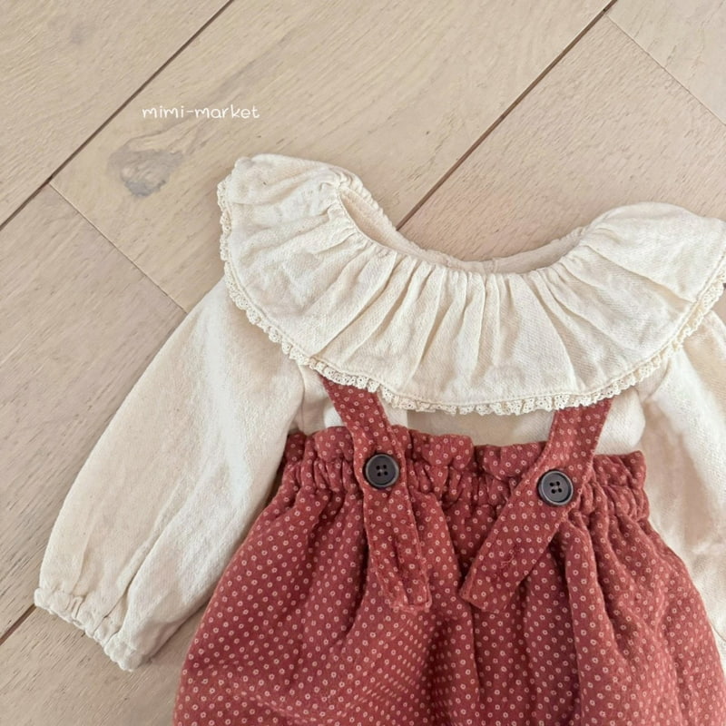 Mimi Market - Korean Baby Fashion - #babyclothing - Lace Blouse - 2