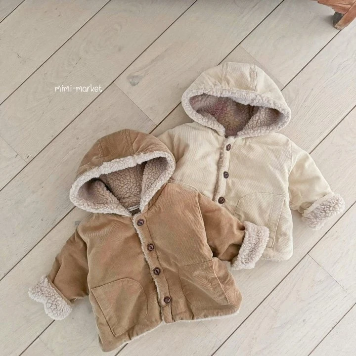 Mimi Market - Korean Baby Fashion - #babyclothing - Dumble Hood Jacket