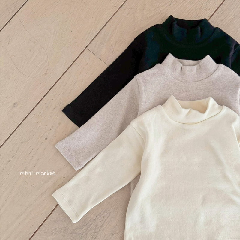 Mimi Market - Korean Baby Fashion - #babyboutiqueclothing - Peach Turtleneck - 4