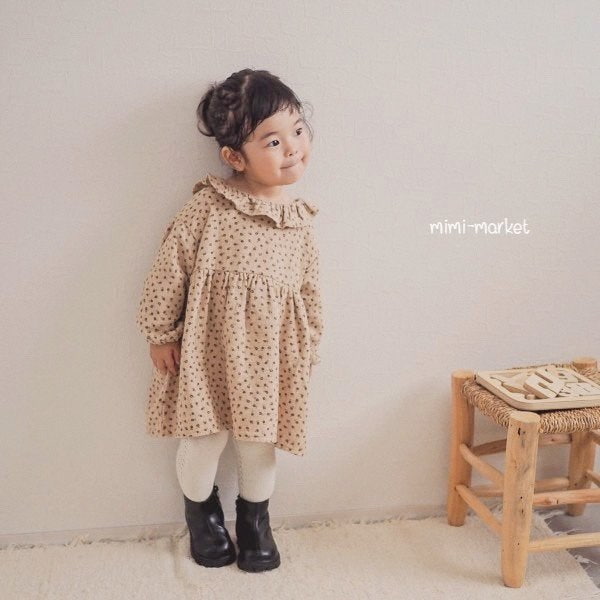 Mimi Market - Korean Baby Fashion - #babyfashion - Jeanne Flower Dress - 9