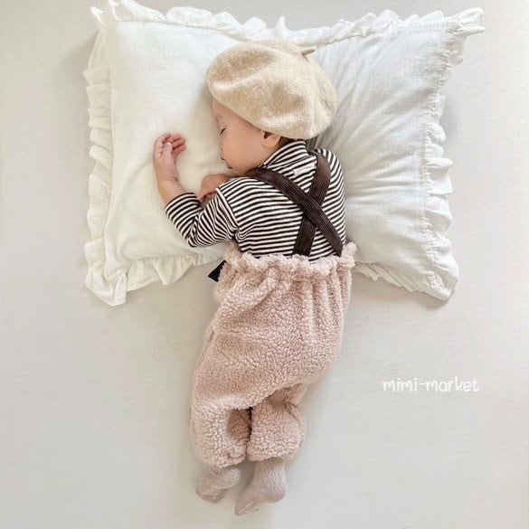 Mimi Market - Korean Baby Fashion - #babyfashion - Stripe Turtleneck Tee - 11