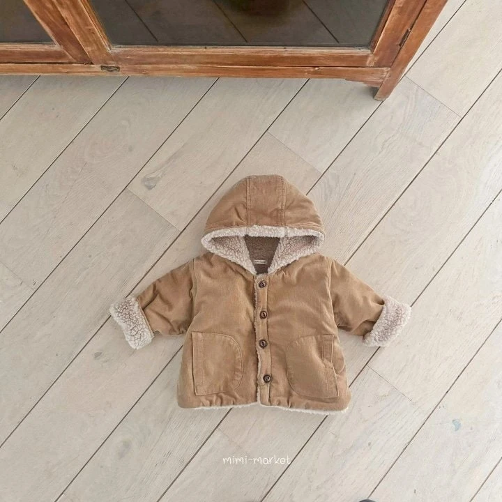 Mimi Market - Korean Baby Fashion - #babyfever - Dumble Hood Jacket - 3