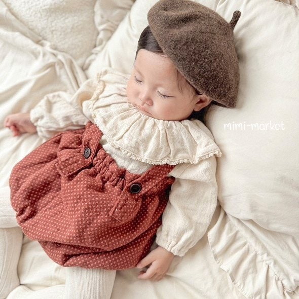 Mimi Market - Korean Baby Fashion - #babygirlfashion - Ian Bloomer Overalls - 10