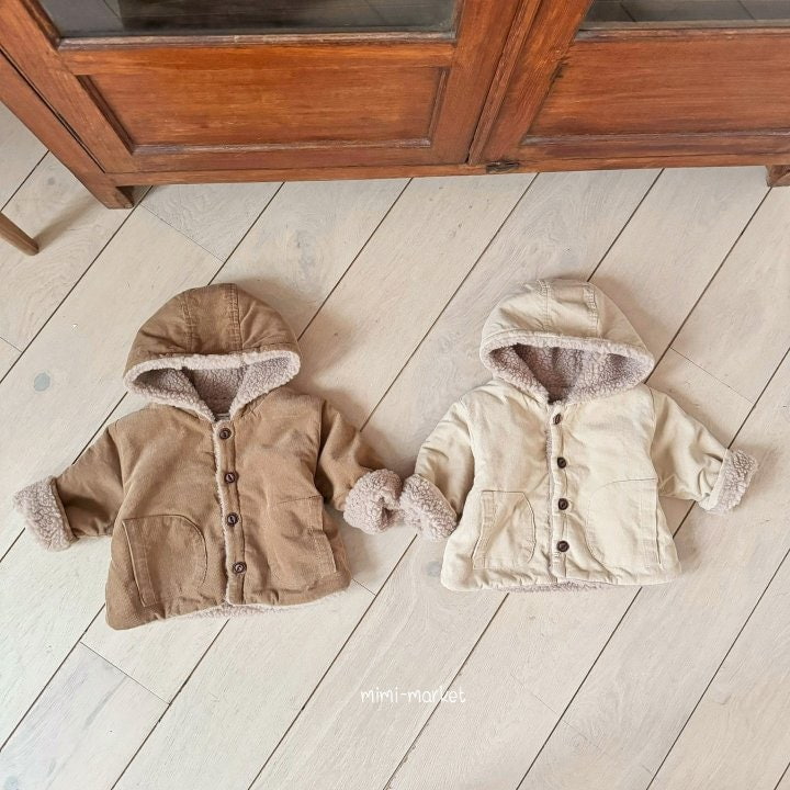 Mimi Market - Korean Baby Fashion - #babyfever - Dumble Hood Jacket - 4