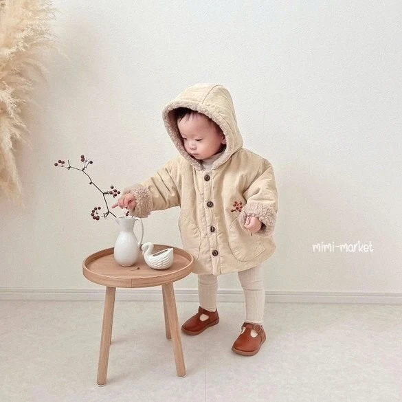 Mimi Market - Korean Baby Fashion - #babyoutfit - Dumble Hood Jacket - 8