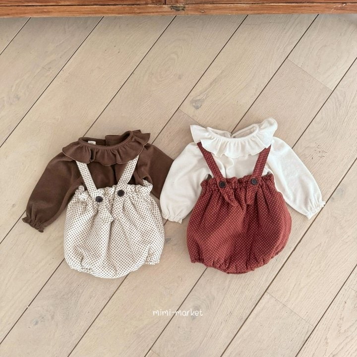 Mimi Market - Korean Baby Fashion - #babywear - Ian Bloomer Overalls