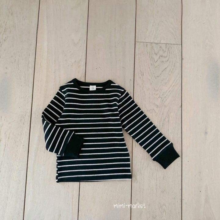 Mimi Market - Korean Baby Fashion - #babywear - Stripe Raglan Tee - 3