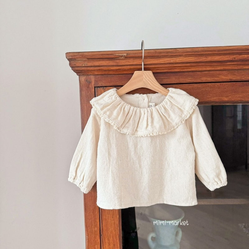 Mimi Market - Korean Baby Fashion - #onlinebabyboutique - Lace Blouse - 12