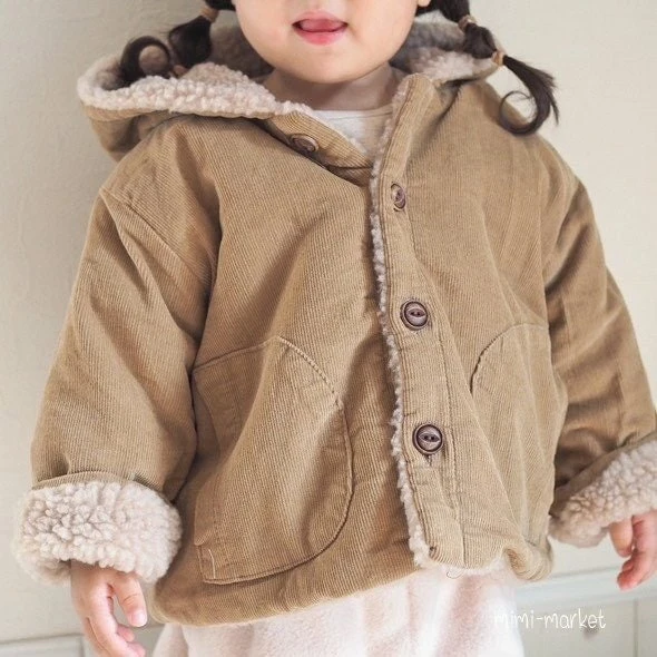 Mimi Market - Korean Baby Fashion - #onlinebabyboutique - Dumble Hood Jacket - 11