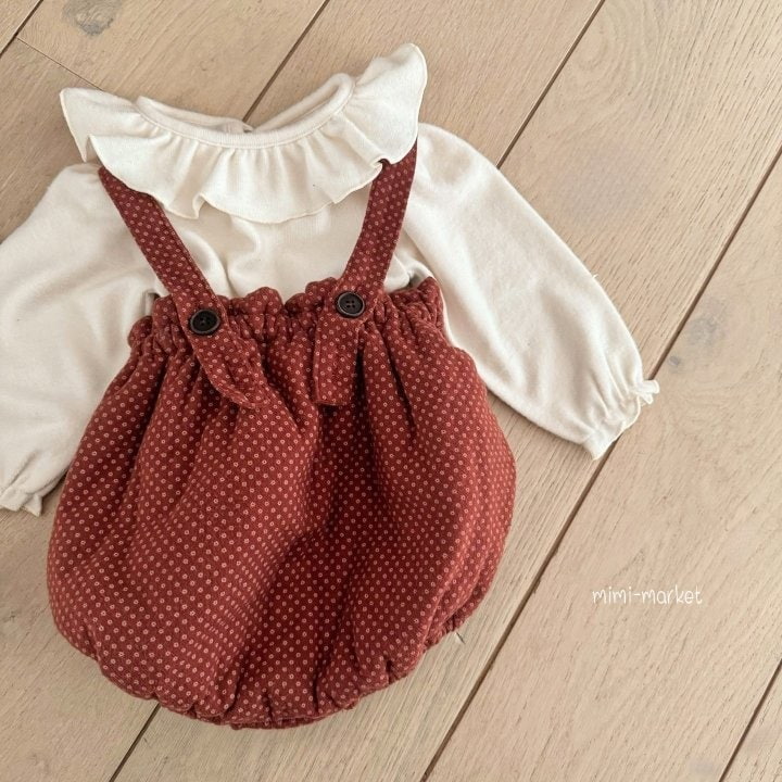 Mimi Market - Korean Baby Fashion - #onlinebabyshop - Ian Bloomer Overalls - 3