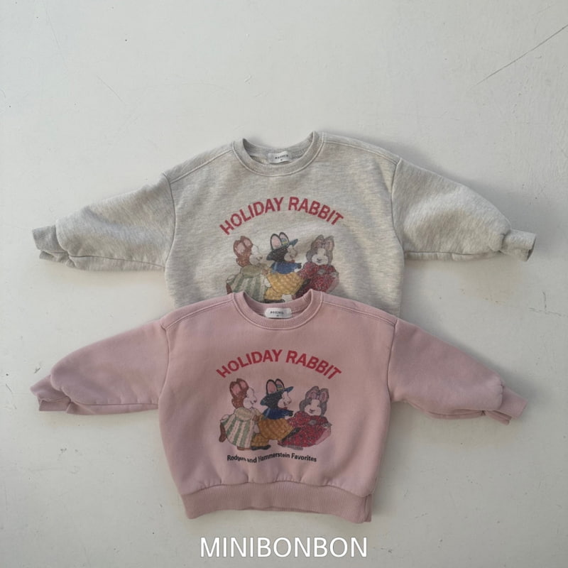 Mini Bongbong - Korean Children Fashion - #Kfashion4kids - Rabbit Sweatshirt