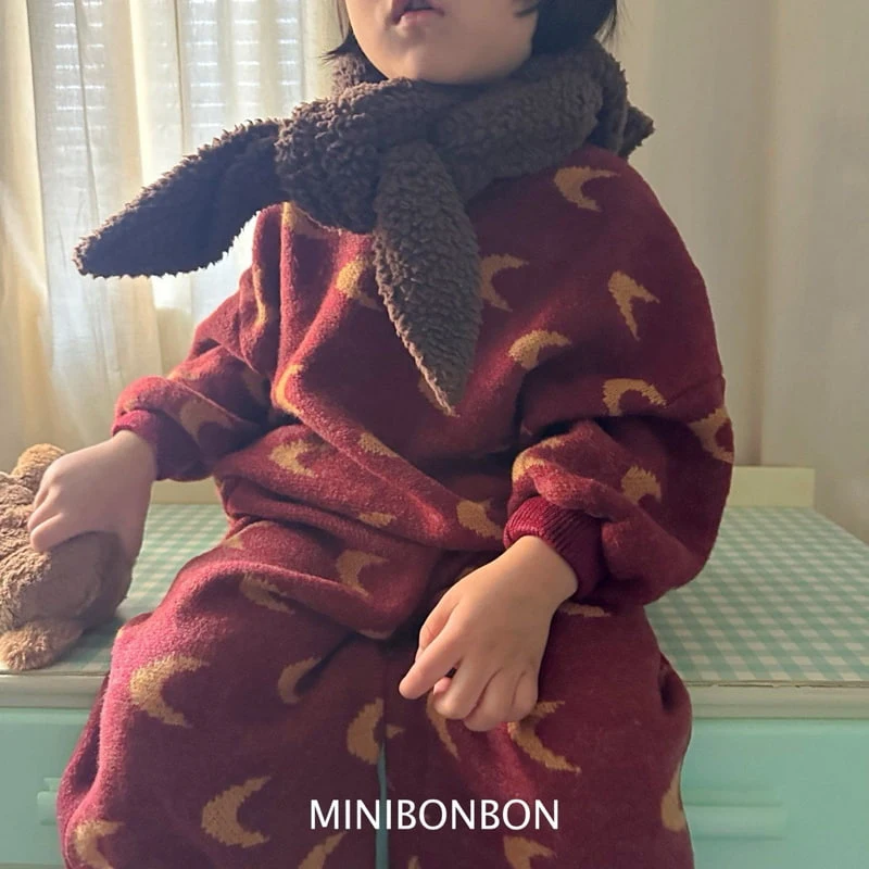 Mini Bongbong - Korean Children Fashion - #Kfashion4kids - Moon Warm Sweatshirt - 5