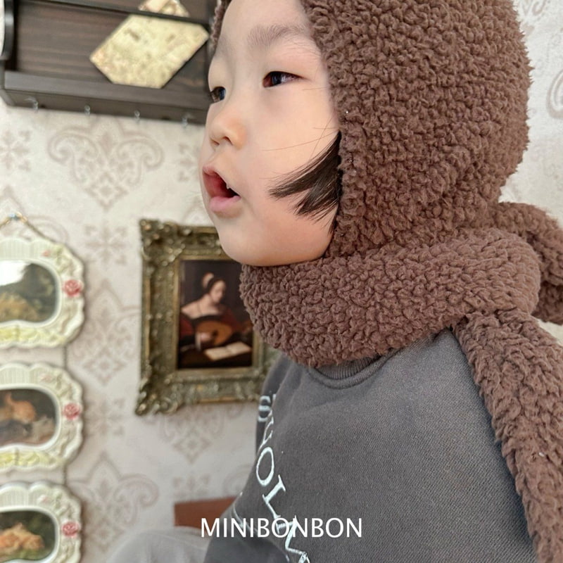 Mini Bongbong - Korean Children Fashion - #discoveringself - Hood Muffler - 8