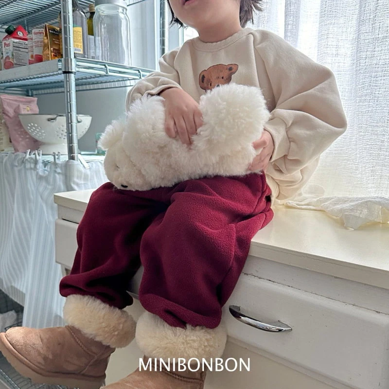 Mini Bongbong - Korean Children Fashion - #fashionkids - Coze Bear Sweatshirt (with Mom) - 3