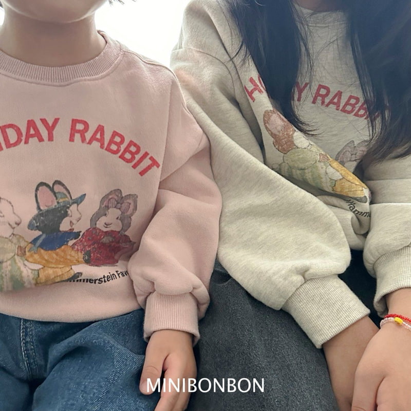 Mini Bongbong - Korean Children Fashion - #fashionkids - Rabbit Sweatshirt - 11