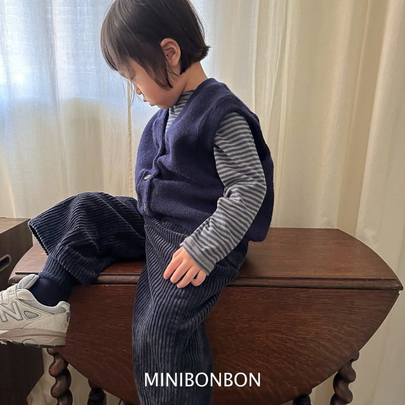 Mini Bongbong - Korean Children Fashion - #minifashionista - School Vest - 10