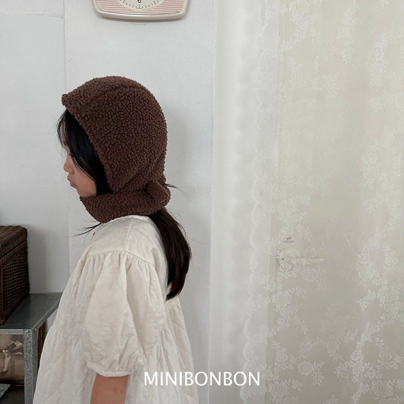 Mini Bongbong - Korean Children Fashion - #toddlerclothing - Hood Muffler - 4