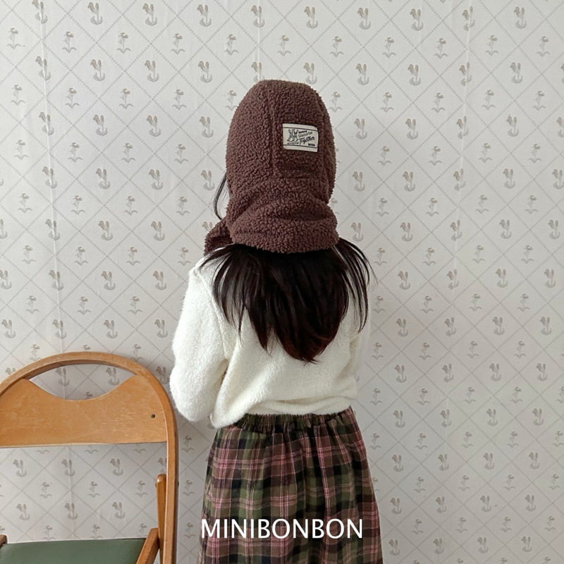 Mini Bongbong - Korean Children Fashion - #todddlerfashion - Hood Muffler - 2