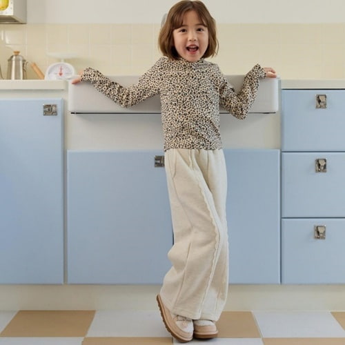 Mini Mellow - Korean Children Fashion - #kidzfashiontrend - Slit Lace Pants