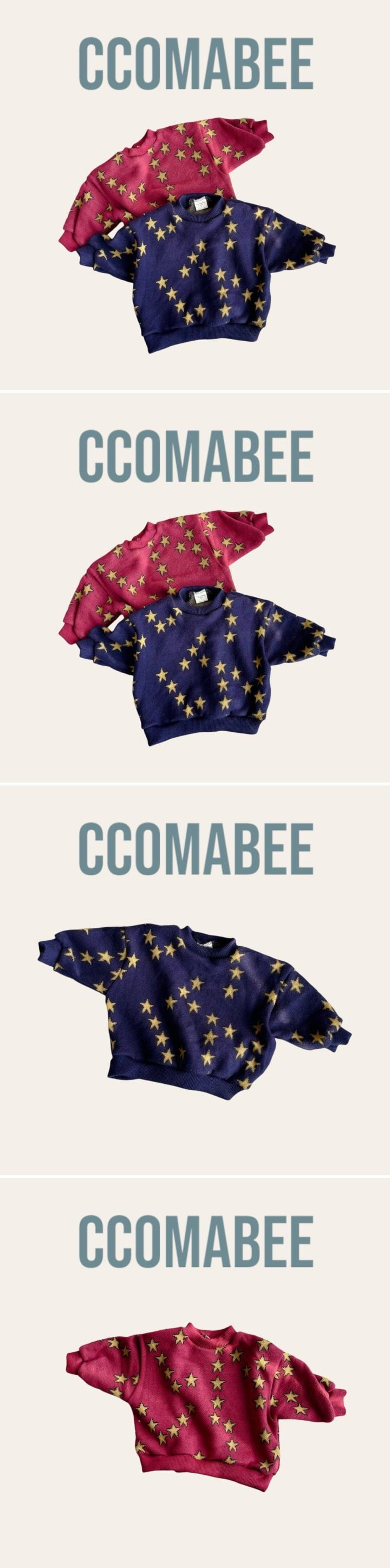 Mini Mellow - Korean Children Fashion - #magicofchildhood - Star Knit Sweater - 2