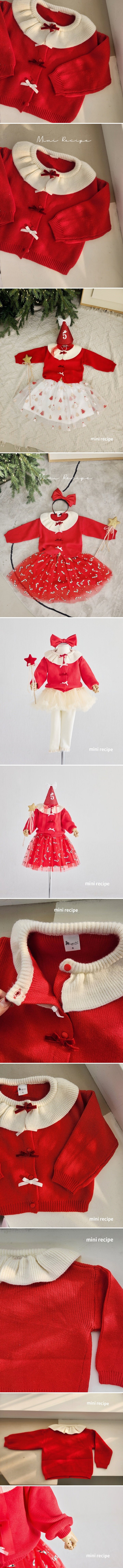 Mini Recipe - Korean Children Fashion - #childofig - First Snow Knit Cardigan