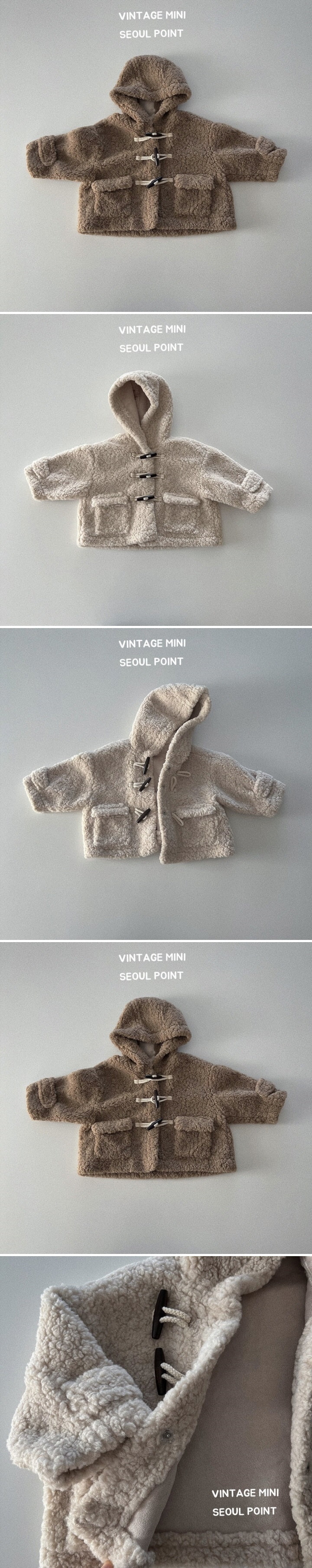 Minipoint - Korean Children Fashion - #minifashionista - Mustang Hood Race Cake