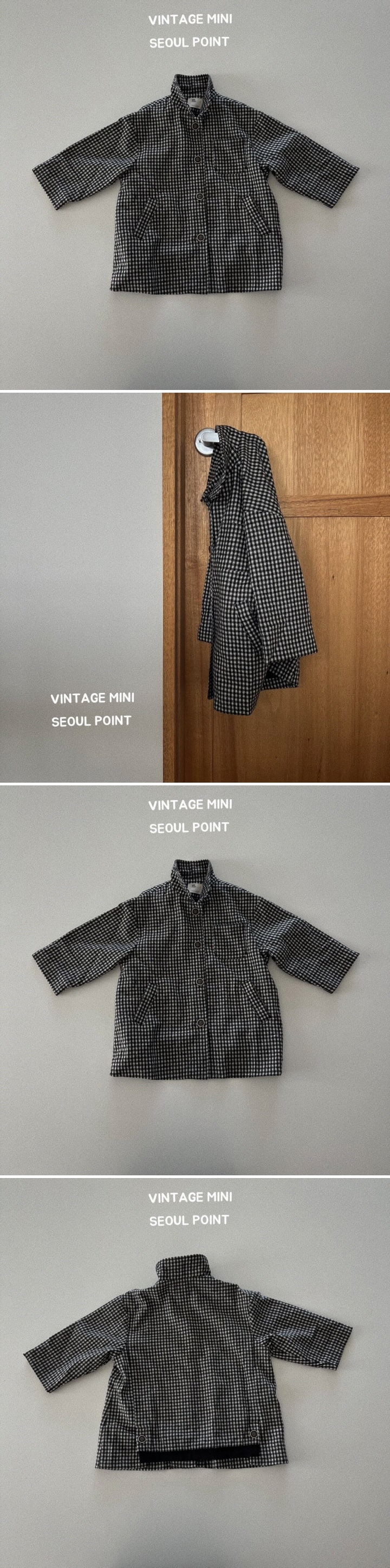 Minipoint - Korean Children Fashion - #prettylittlegirls - Check Plus Jacket