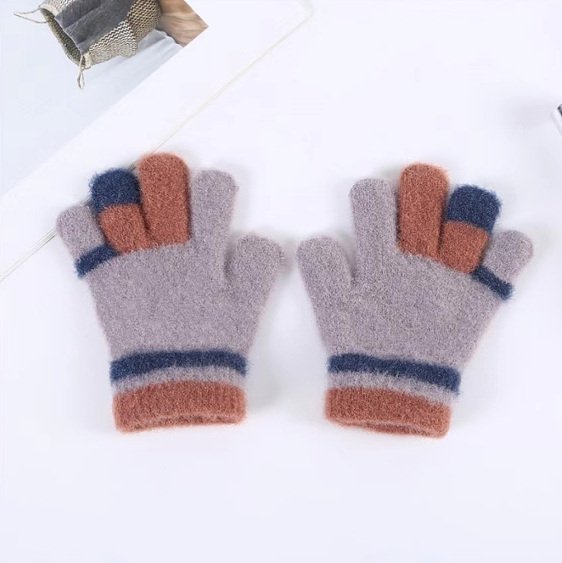 Miso - Korean Baby Fashion - #babyfever - Three Color Finger Gloves - 3