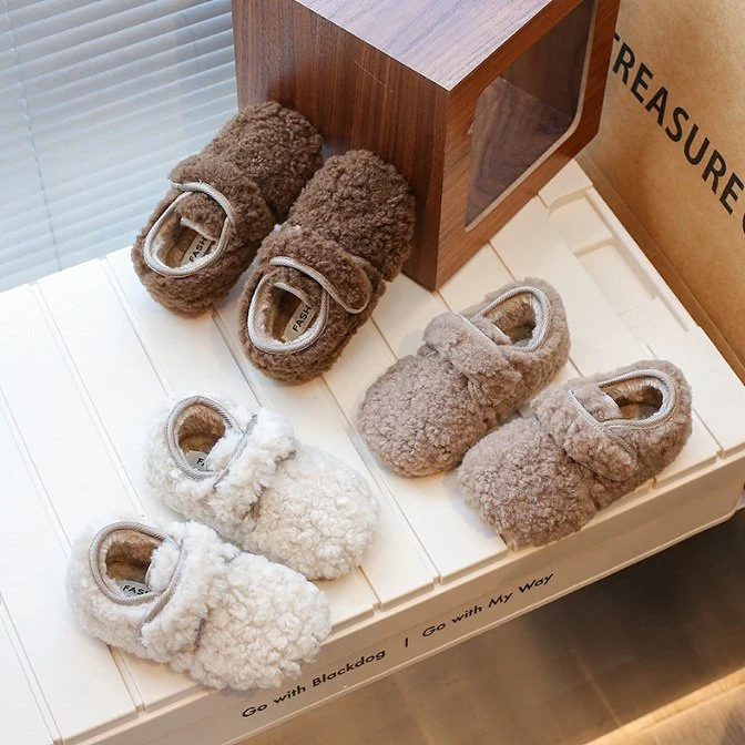 Miso - Korean Baby Fashion - #babygirlfashion - Fleece Shoes - 2